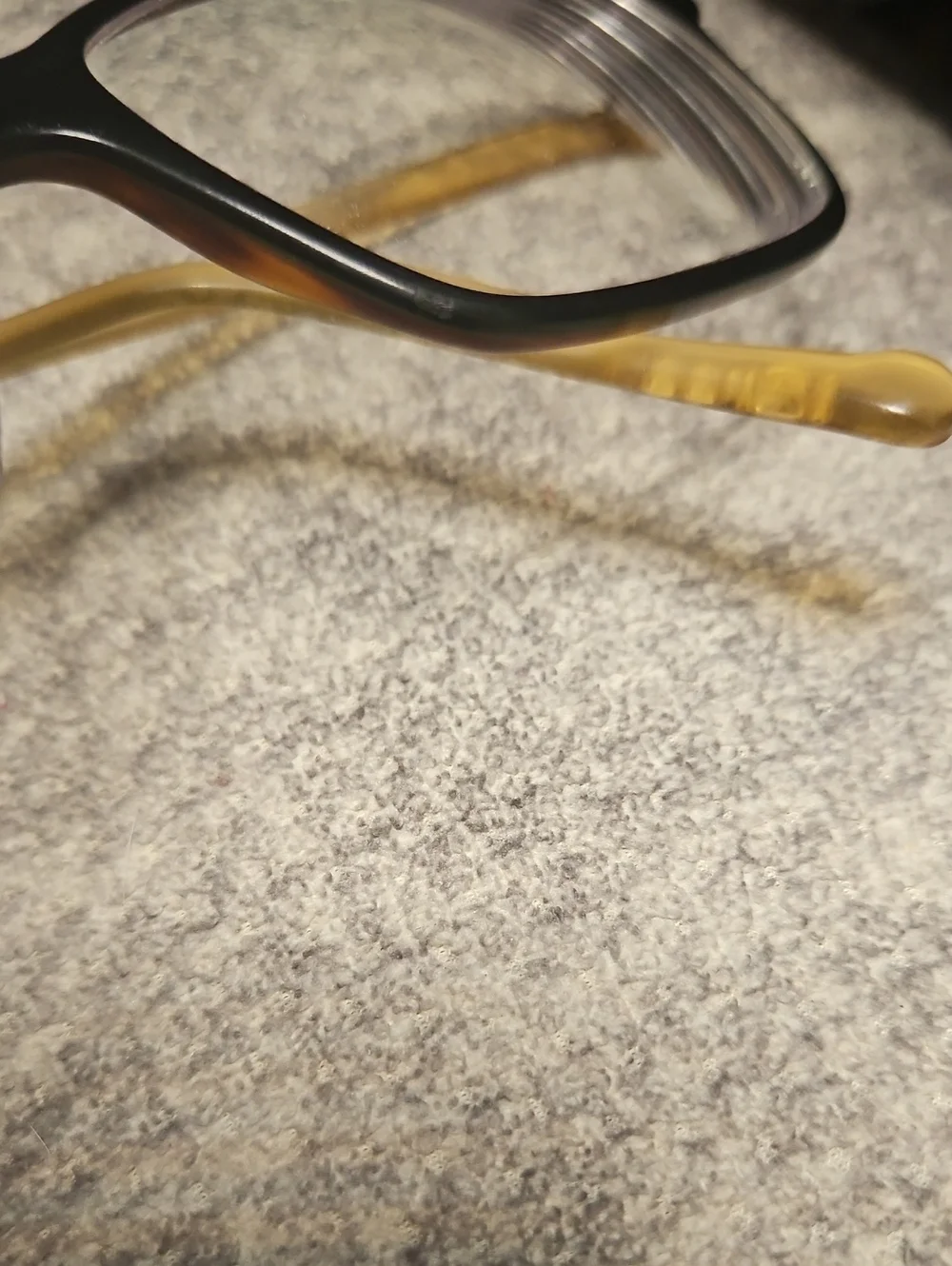 iGreen Black Front Eyeglasses with Amber Tortoise Temples